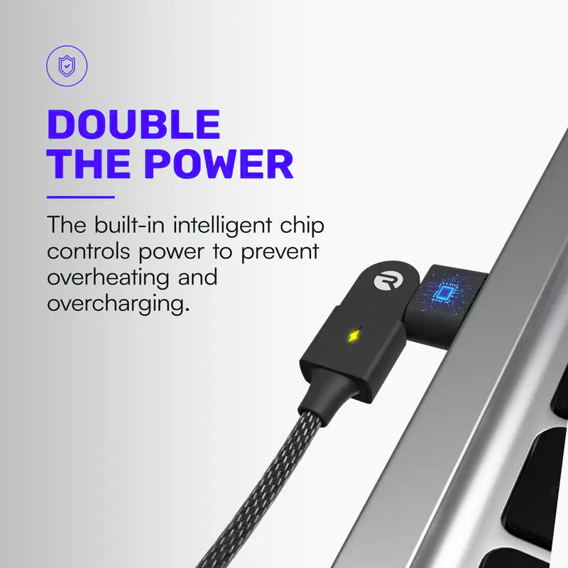 Magic Spin Cable - Fast Charging Cable for Mobile Phones and Electronics