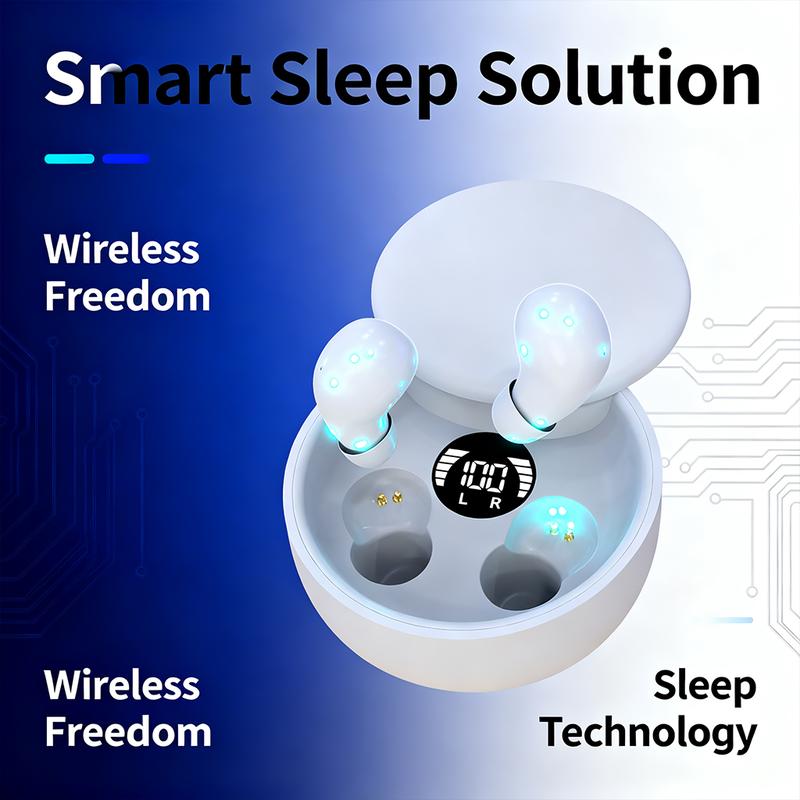 🎧Mini Invisible Headphones Bluetooth 5.4 True Wireless In-Ear Earphones