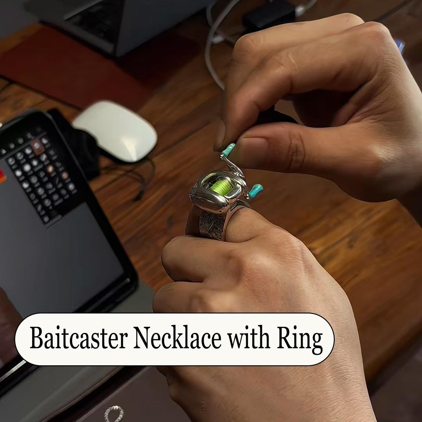 🔥Last Day 49% OFF🎣Fishing Reel Jewelry Set