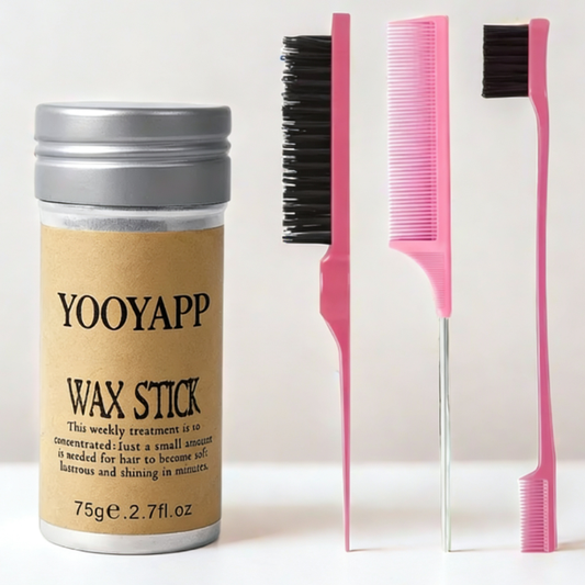 Wax Stick - Wax Stick to remove frizz ️ 🎁  FREE 👉 Double baby hair comb