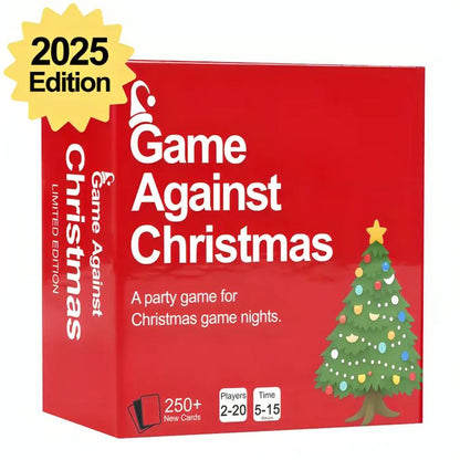 Cards Game Against Christmas- A party cards game for Christmas Game night 2025 Edition