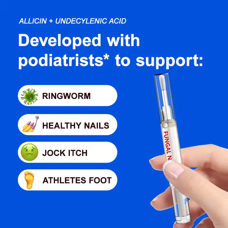 Fungal Nail Repair Pen – Clinically Effective with Allicin & Undecylenic Acid for Healthy Nails!