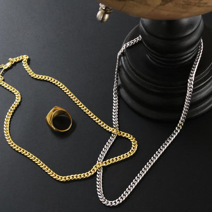 DogFather - Never Take Sides To My Dad - Cuban Chain Link Necklace