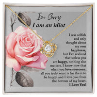 18K Yellow Gold Finish