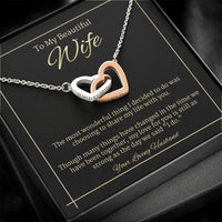 Polished Stainless Steel & Rose Gold Finish