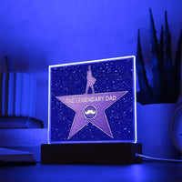 Acrylic Square with LED Base