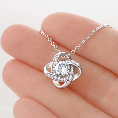 To My Wife - My Everything - Love Knot Necklace
