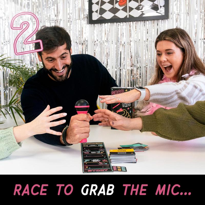 🎤 Grab The Mic: Karaoke-Style Game