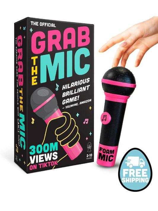 🎤 Grab The Mic: Karaoke-Style Game