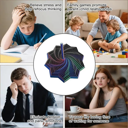 🎁3D Printed Expanded Sensory Fidget Star