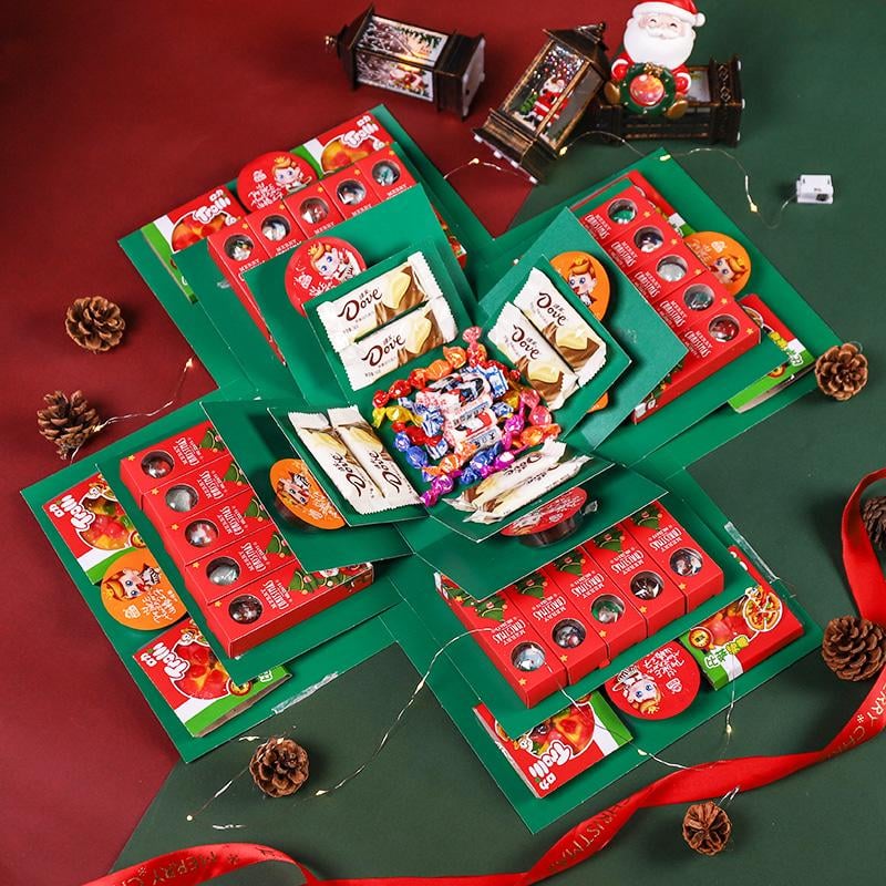 ⏰🎄50K+ SOLD! 🎁✨Surprise Explosion Gift Box Kit