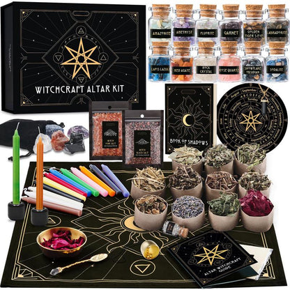 Witchcraft Supplies Kit for Witch Altar