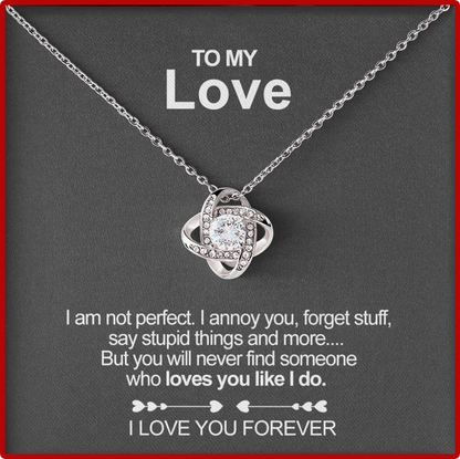 Forever Rose - Heart Box - With Message