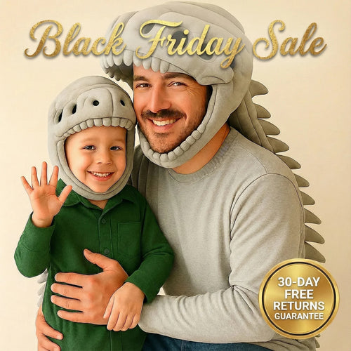 Lumiieren™ 3D Plush Dinosaur Skeleton Costume Set