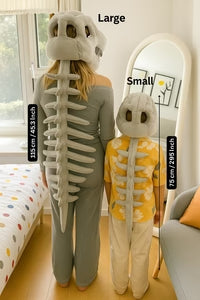 Lumiieren™ 3D Plush Dinosaur Skeleton Costume Set