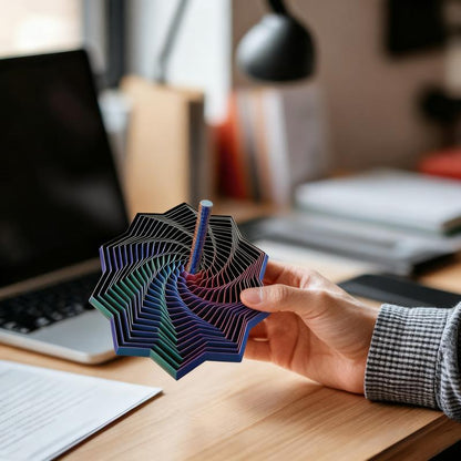 🎁3D Printed Expanded Sensory Fidget Star