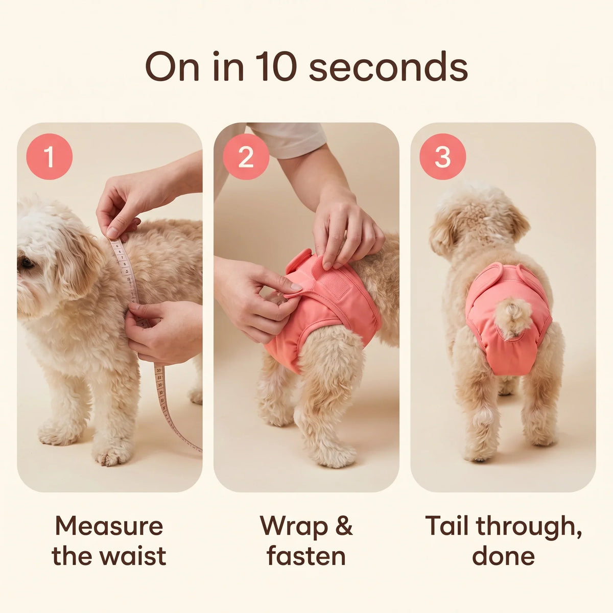 Washable Dog Diaper