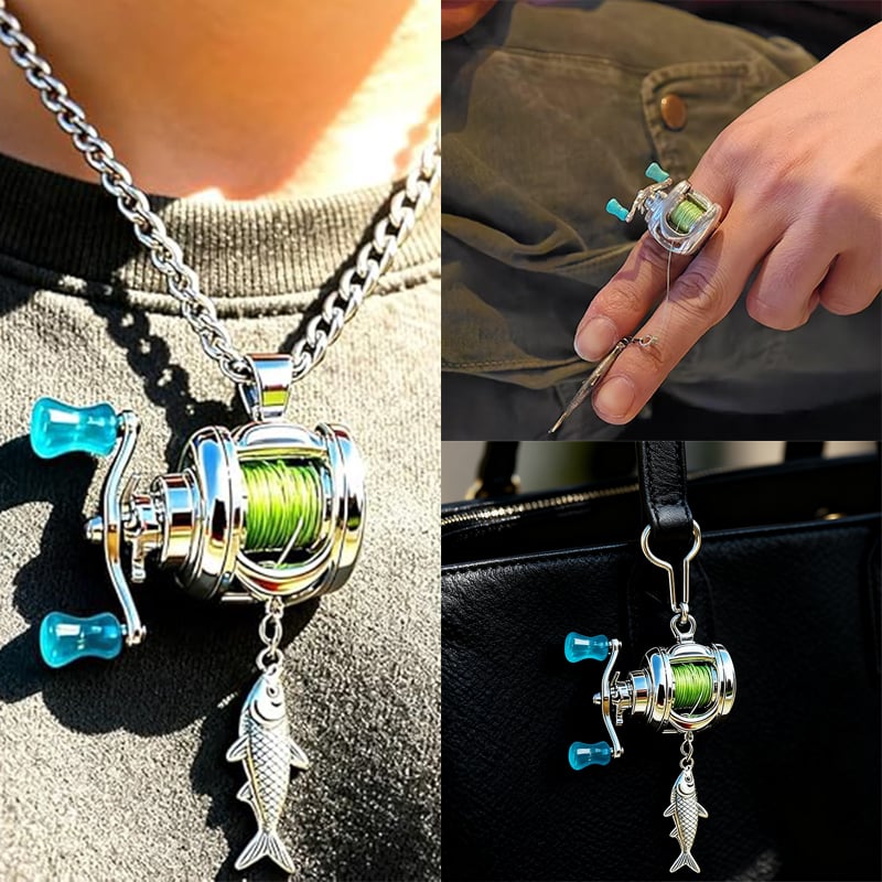🔥Last Day 49% OFF🎣Fishing Reel Jewelry Set