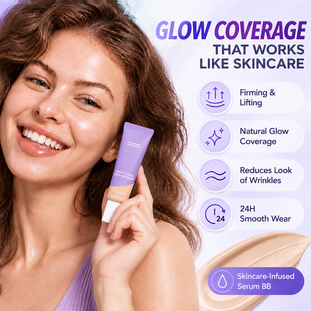 New Design🌟Perfect Cover Serum BB Cream