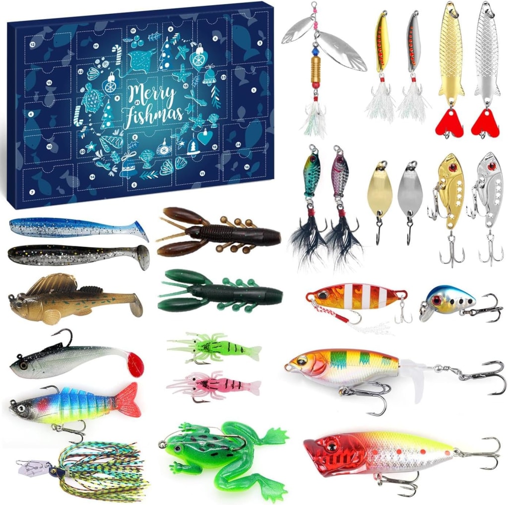 Early Christmas Sale🎁-📅Fishing Advent Calendar 2025 🥰