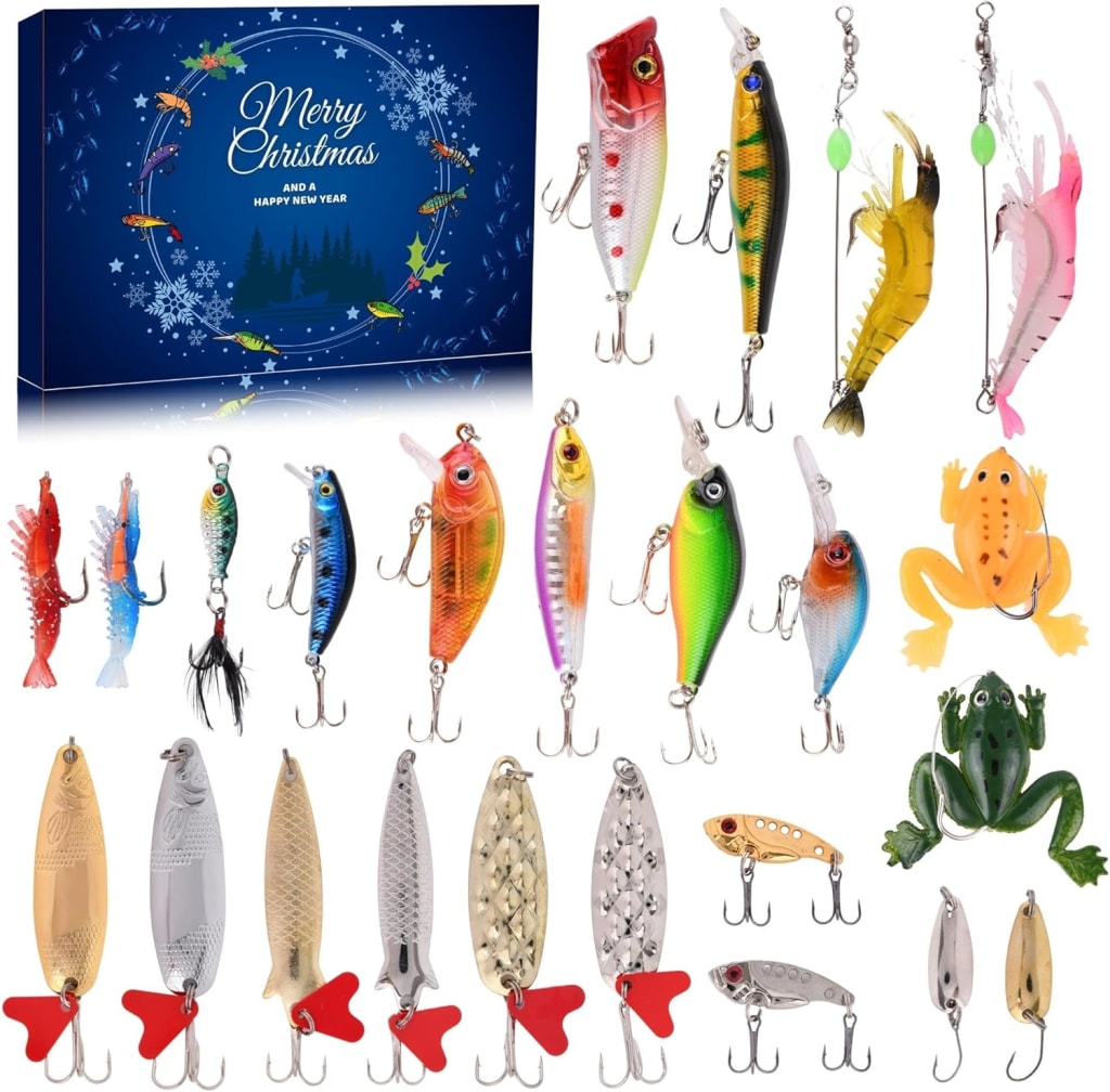 Early Christmas Sale🎁-📅Fishing Advent Calendar 2025 🥰