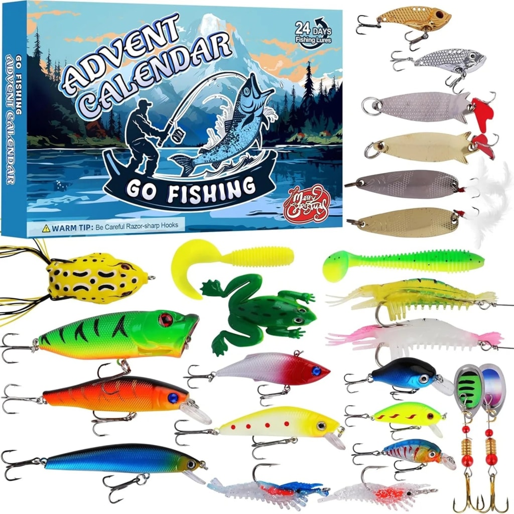 Early Christmas Sale🎁-📅Fishing Advent Calendar 2025 🥰