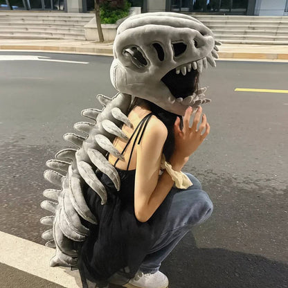 Lumiieren™ 3D Plush Dinosaur Skeleton Costume Set