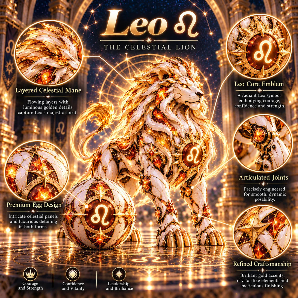 Zodiac Guardian Eggs – Transforming Celestial Guardian Collection