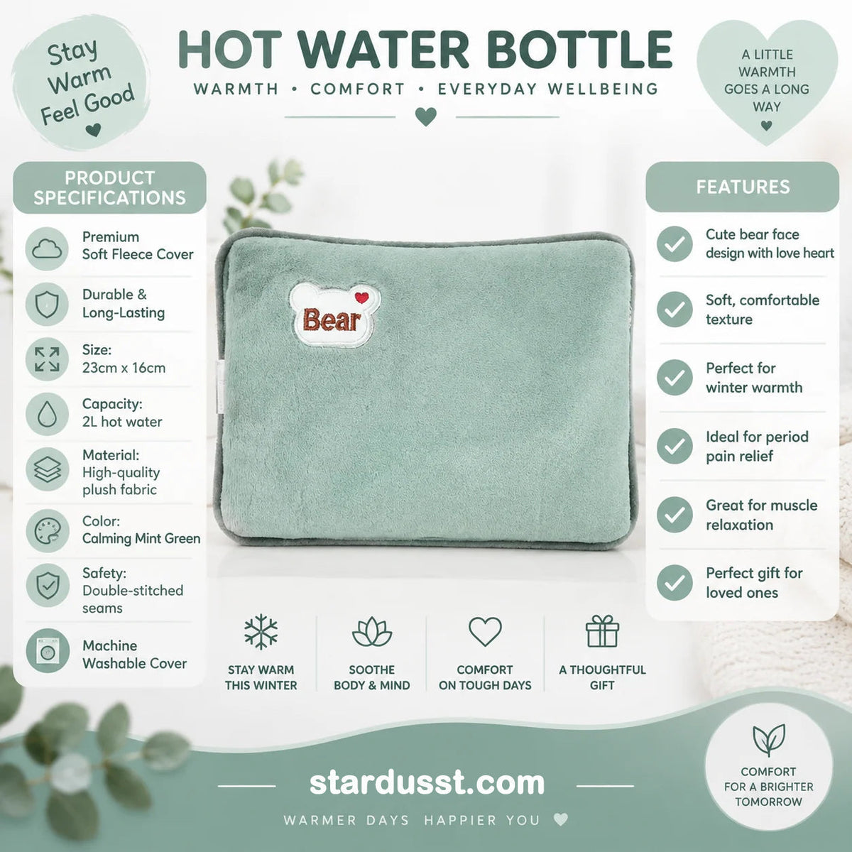 Rechargeable Hot Water Bottles & Portable Heat Packs