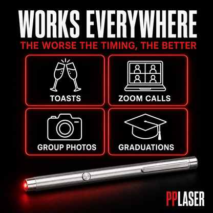 😂 Funny Pattern Laser Pointer – Point, Project & Make Everyone Laugh
