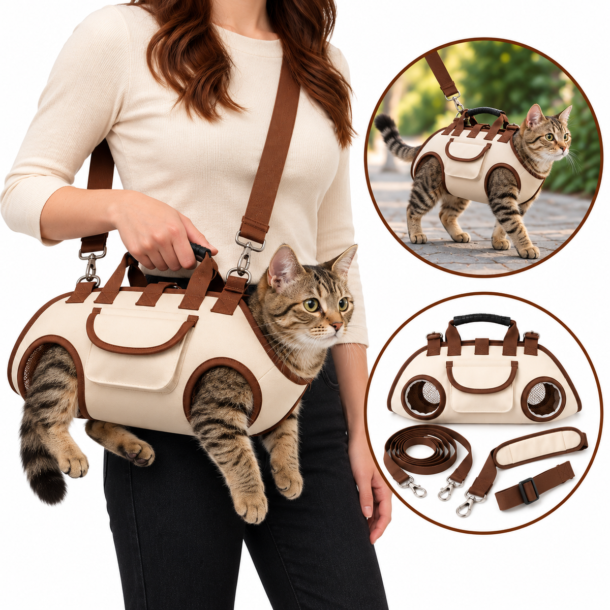 Lumiieren Multifunctional Backpack with Strap