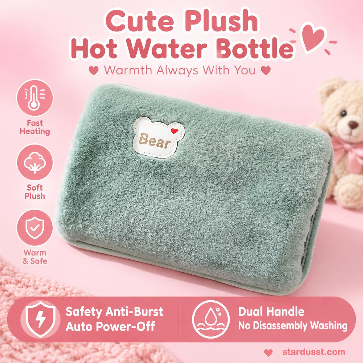 Rechargeable Hot Water Bottles & Portable Heat Packs