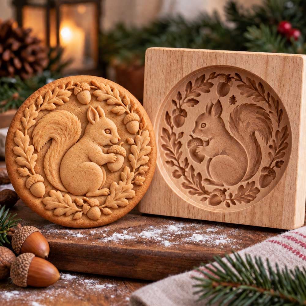 🍪🐕Woodland Animal Cookie Mold