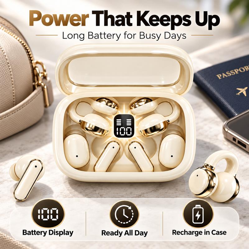 3-in-1 Bluetooth 6.0 Wireless Earbuds