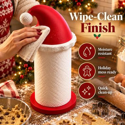 Santa Hat Paper Towel Holder | Festive Kitchen Decor 🎅🎄