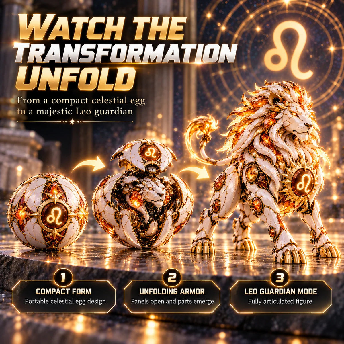 Zodiac Guardian Eggs – Transforming Celestial Guardian Collection