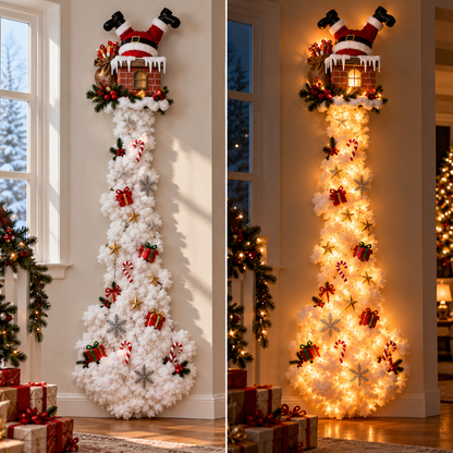 Magic Light Wall Stuck Santa
