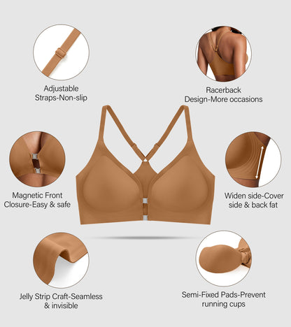 Seamless Front Closure Bras