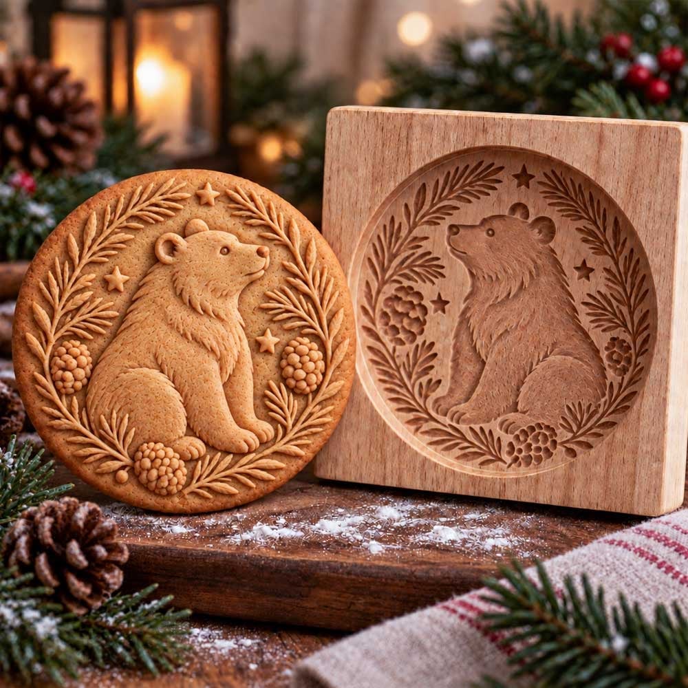 🍪🐕Woodland Animal Cookie Mold