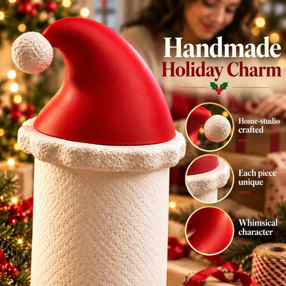 Santa Hat Paper Towel Holder | Festive Kitchen Decor 🎅🎄