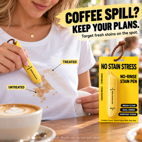 Buy 1 Get 1 Free Portable Dual-Head Stain Remover Pen