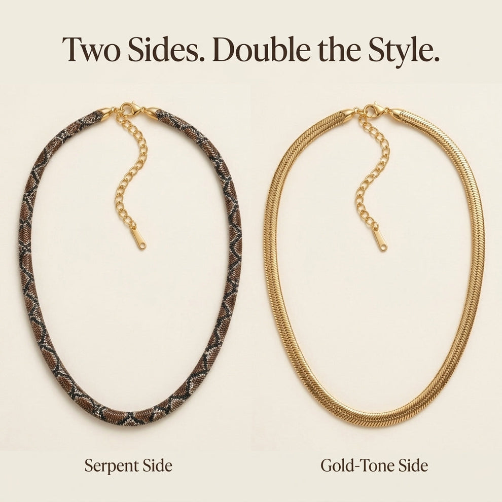 Serpent Statement Necklace