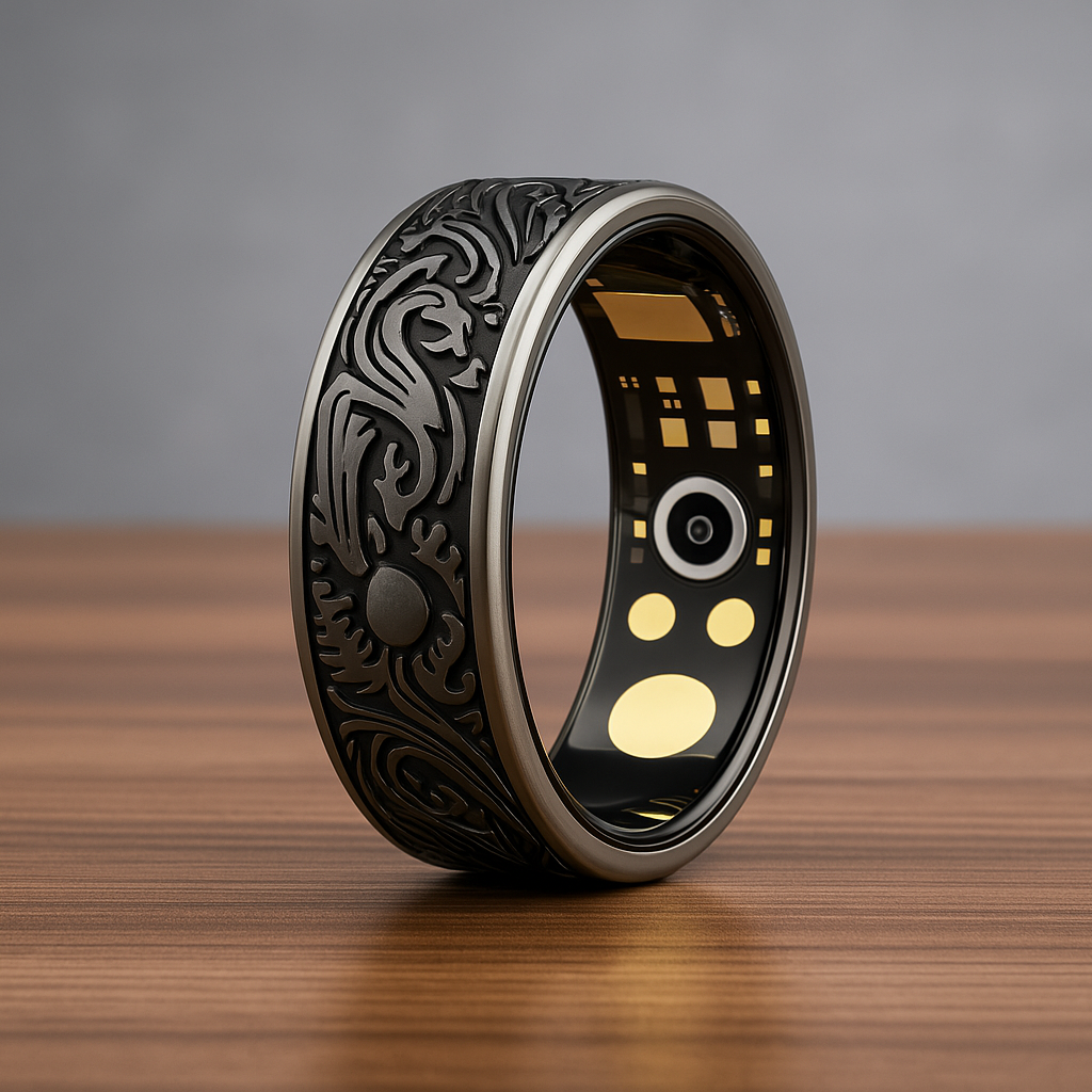 Bionic Ring — 24/7 biometrics from your finger