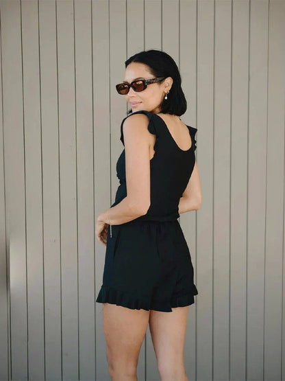 Built-in Bra Swim Romper