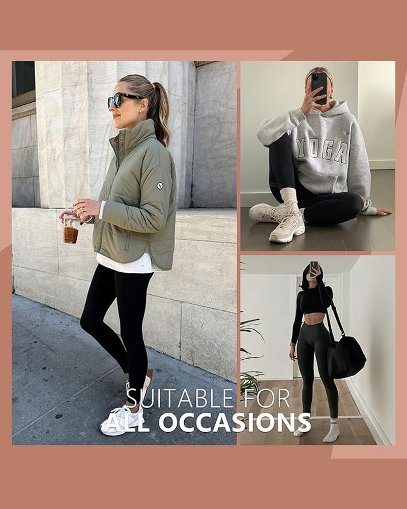 High Waisted Tummy Control Shaping Training Leggings (2 Pack)