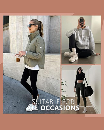 High Waisted Tummy Control Shaping Training Leggings (2 Pack)