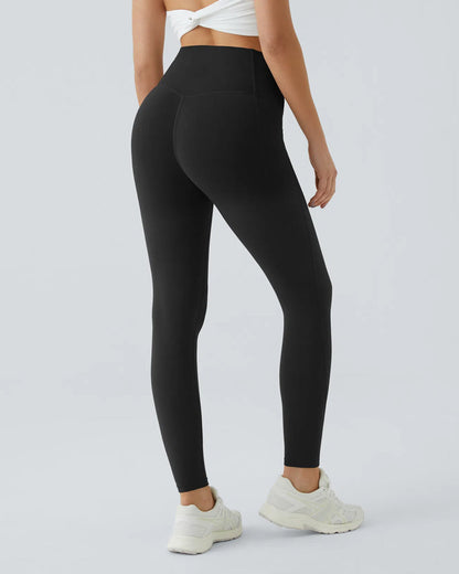 High Waisted Tummy Control Shaping Training Leggings (2 Pack)